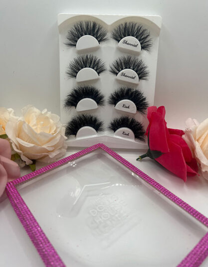 "Shanniel & Kiah" Luxury Mink Lash Tray