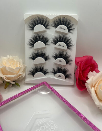 "Simone & Cleo" Luxury Mink Lash Tray